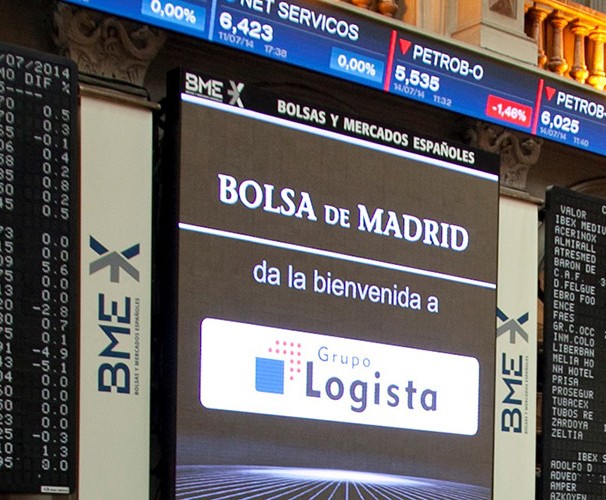 Logista en la bolsa