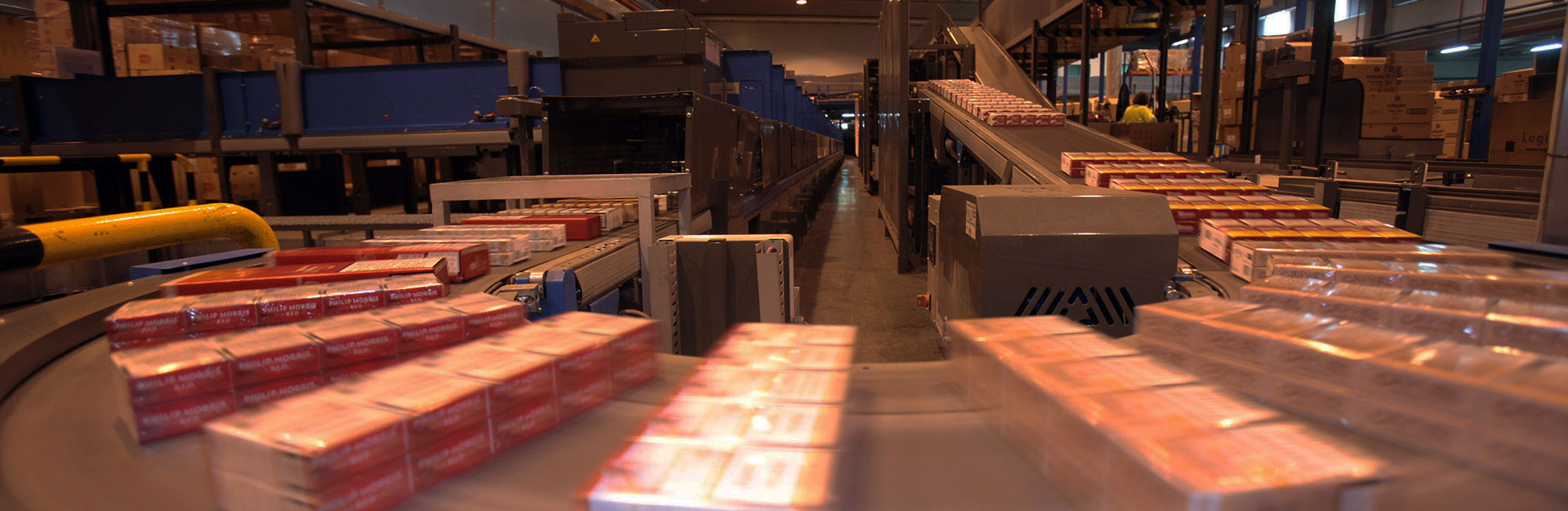 Embalaje de tabaco en Logista