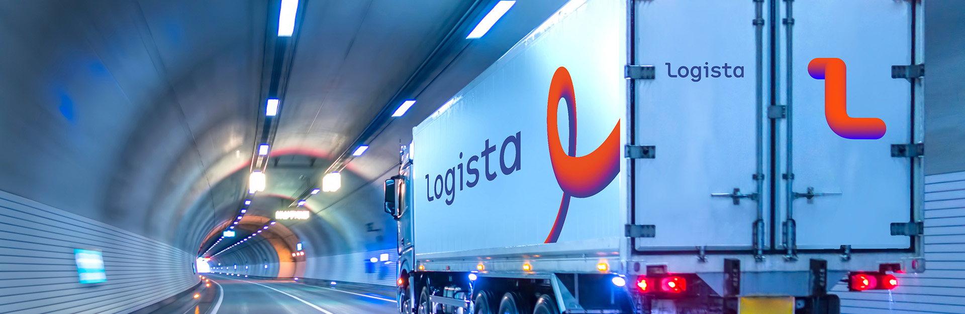 Camion de transporte de Logista